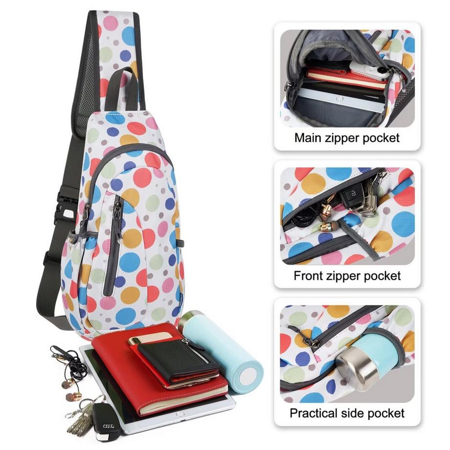 Only-bags.store Sac à bandoulière élégant avec 2 bandoulière large et chaîne détachable Sac pour téléphone portable  