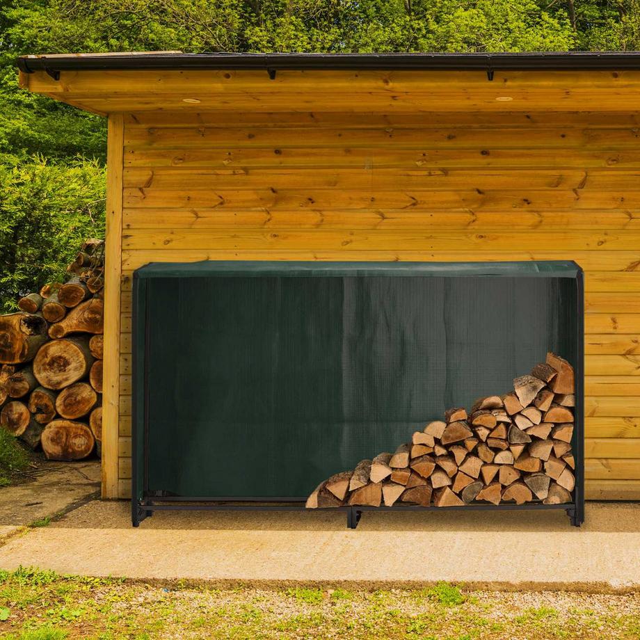 Northix Holzständer mit Deckel  