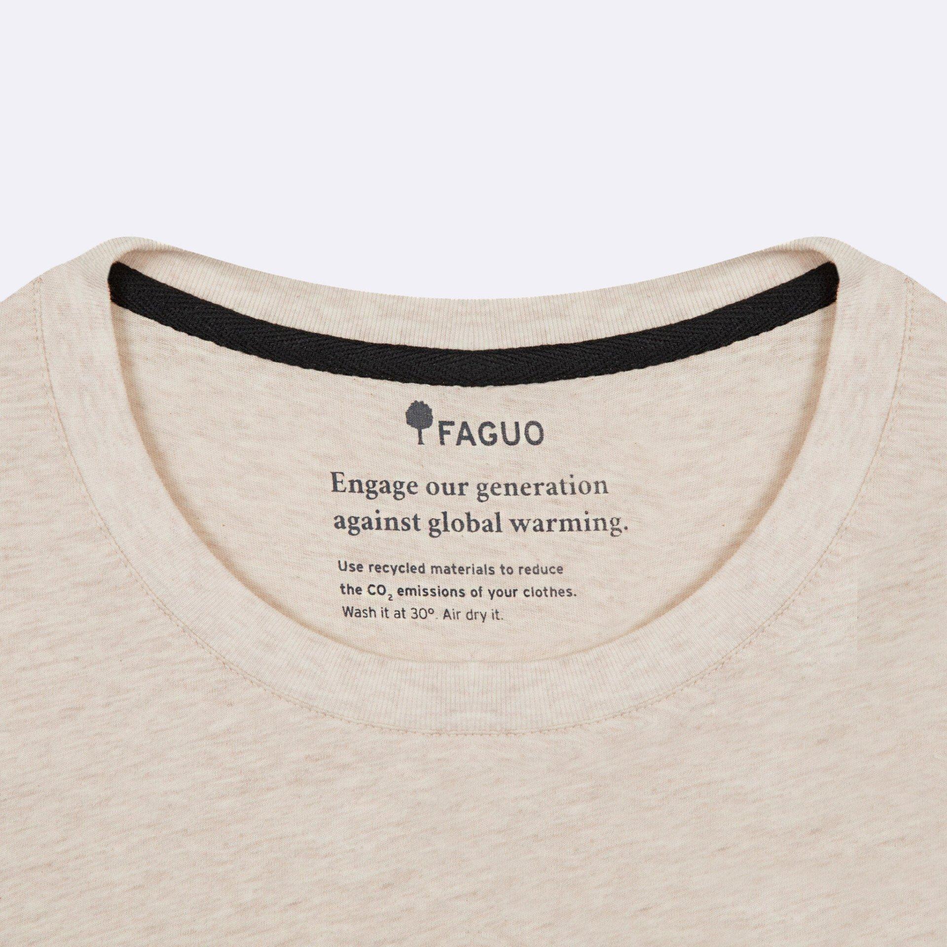 Faguo  T-Shirt aus Baumwolle  Arcy 