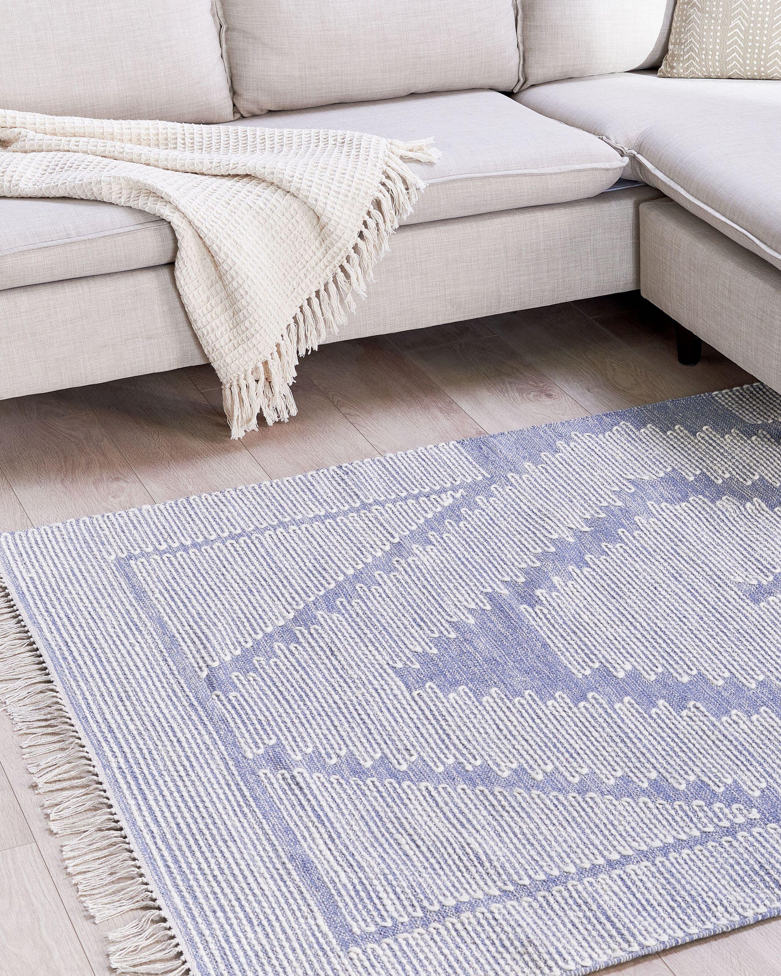 Beliani Tapis en Coton Boho ANSAR  