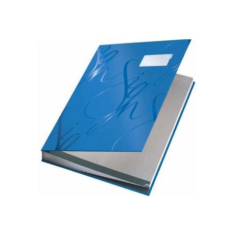 Leitz LEITZ Unterschriftsmappen 57450035 blau 18 Fächer  