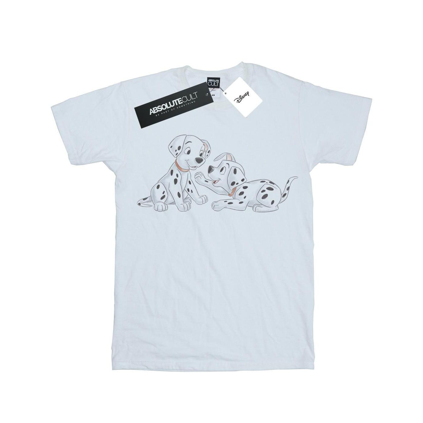 Image of 101 Dalmatians Watercolour Friends Tshirt Jungen Weiss 152-158