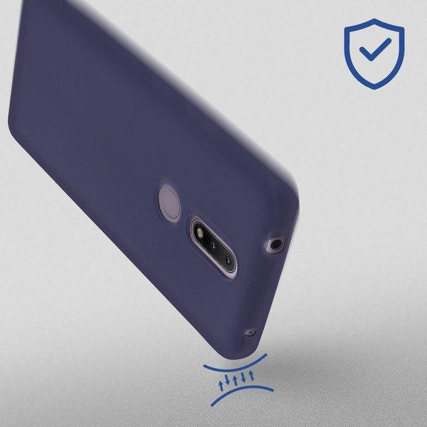 Avizar  Cover Nokia 2.4 Silicone Blu Notte 