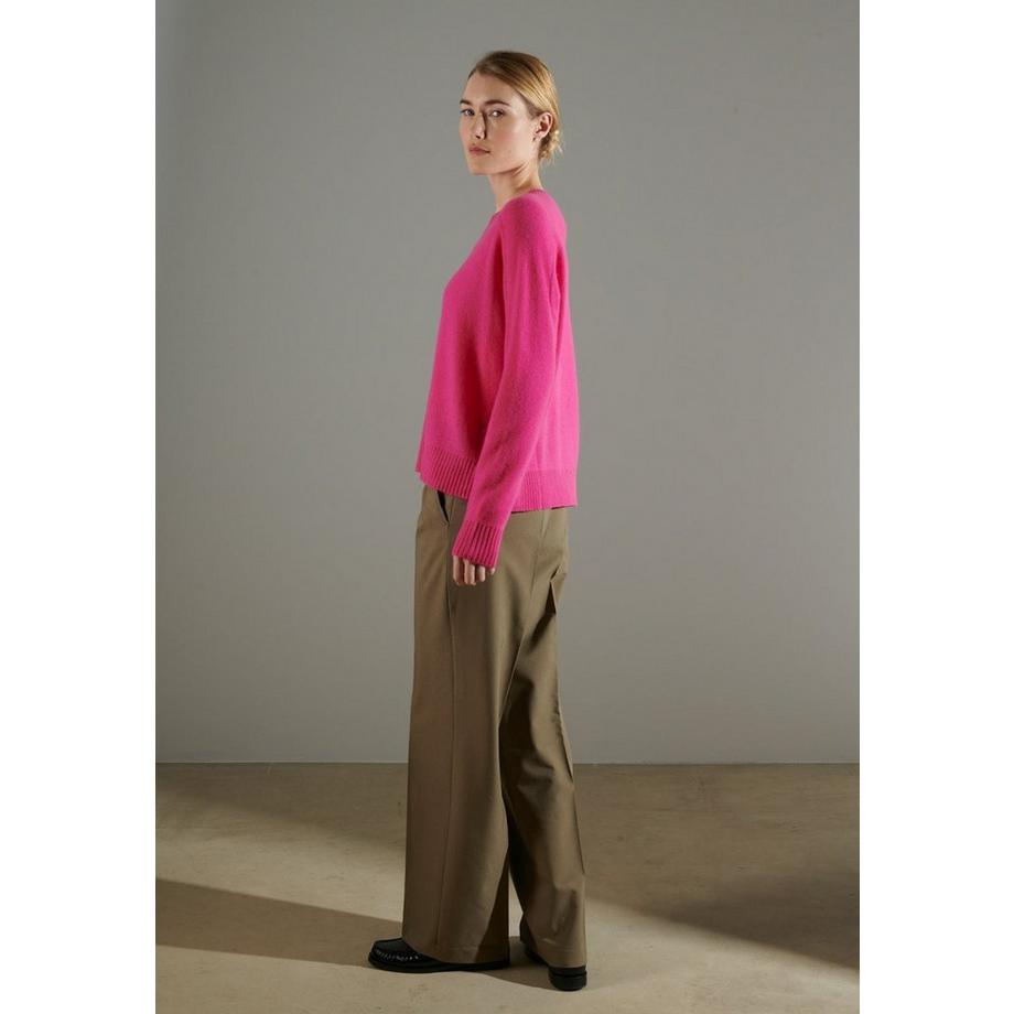 Studio Cashmere8 NAMI 19 Cigale 3 Pull Col Rond Imprimé  