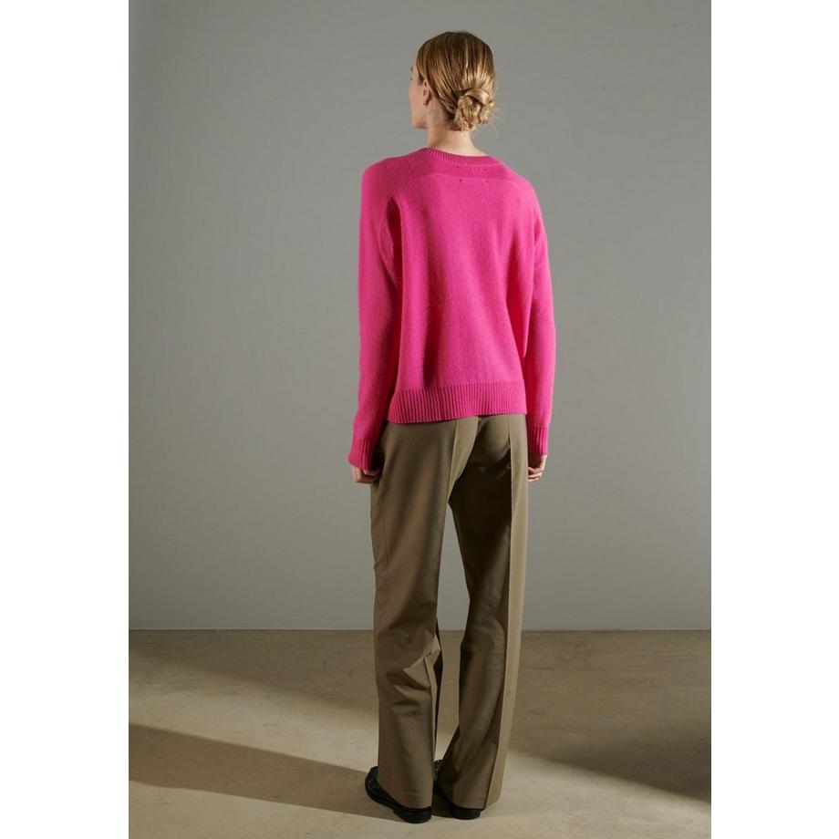 Studio Cashmere8 NAMI 19 Cigale 3 Pull Col Rond Imprimé  