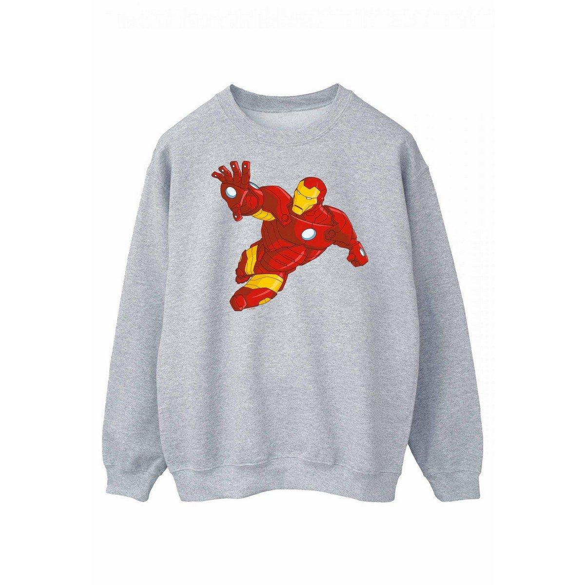 Image of Sweatshirt Damen Perlgrau M