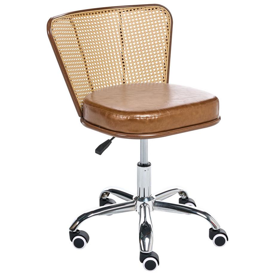 Chaise de bureau en Cuir PU  ROSWELL