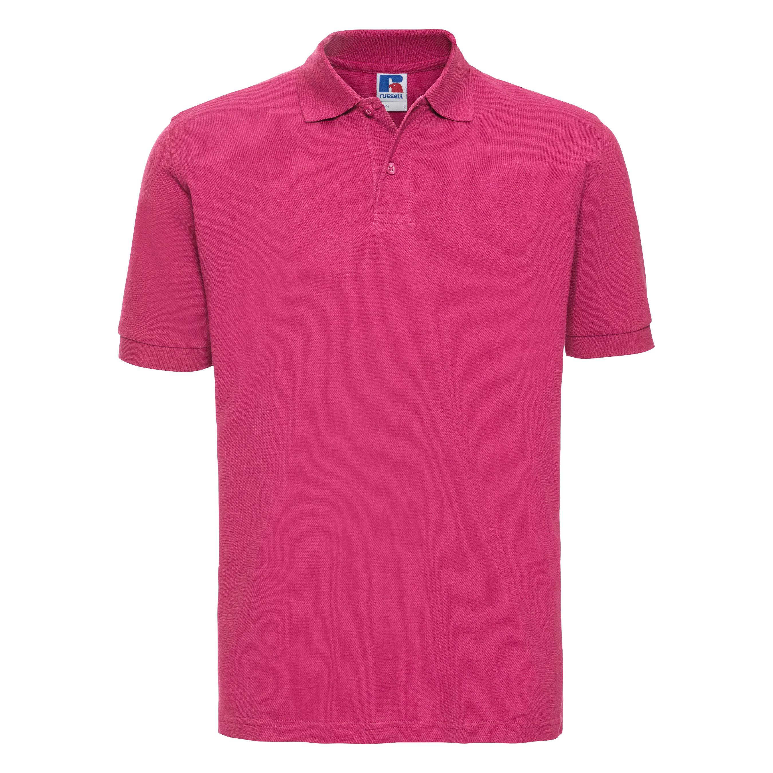 Image of Poloshirt, Kurzarm Herren Fuchsia XXL