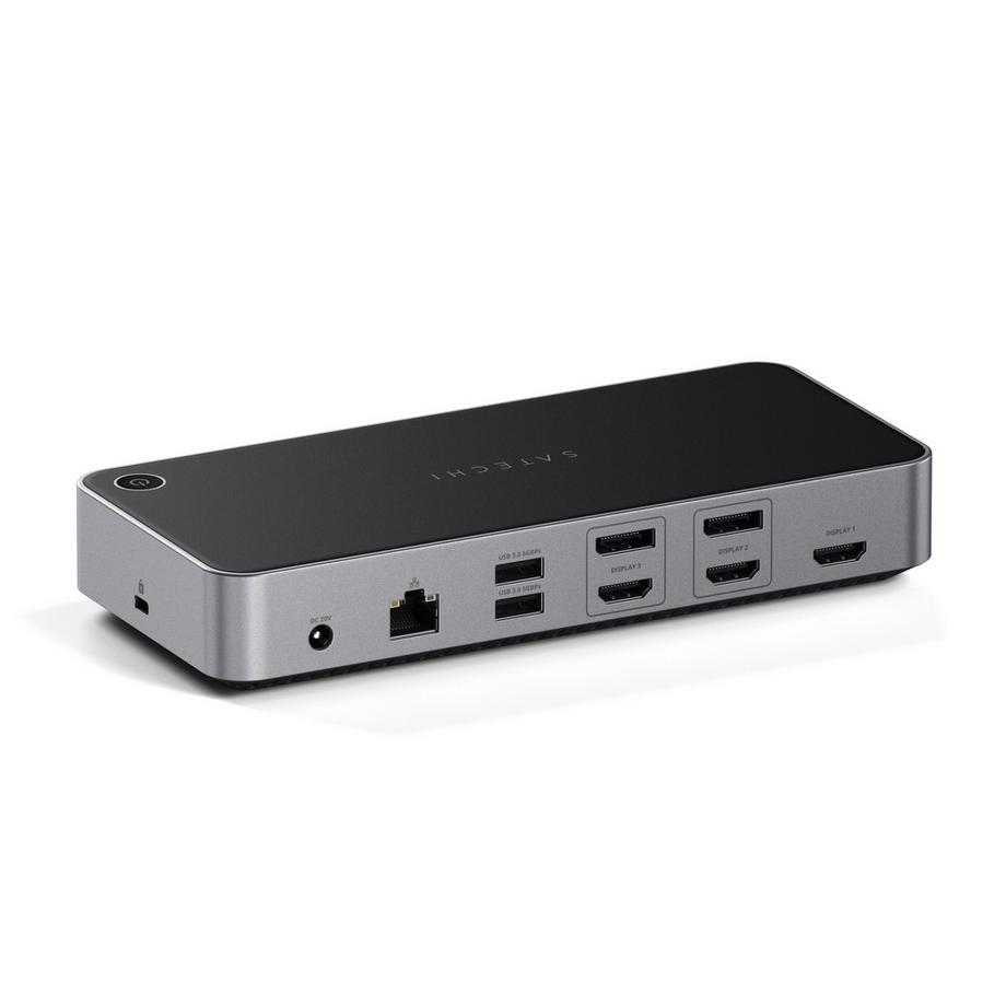 SATECHI  Triple 4K Display Docking Station mit 12 Ports 