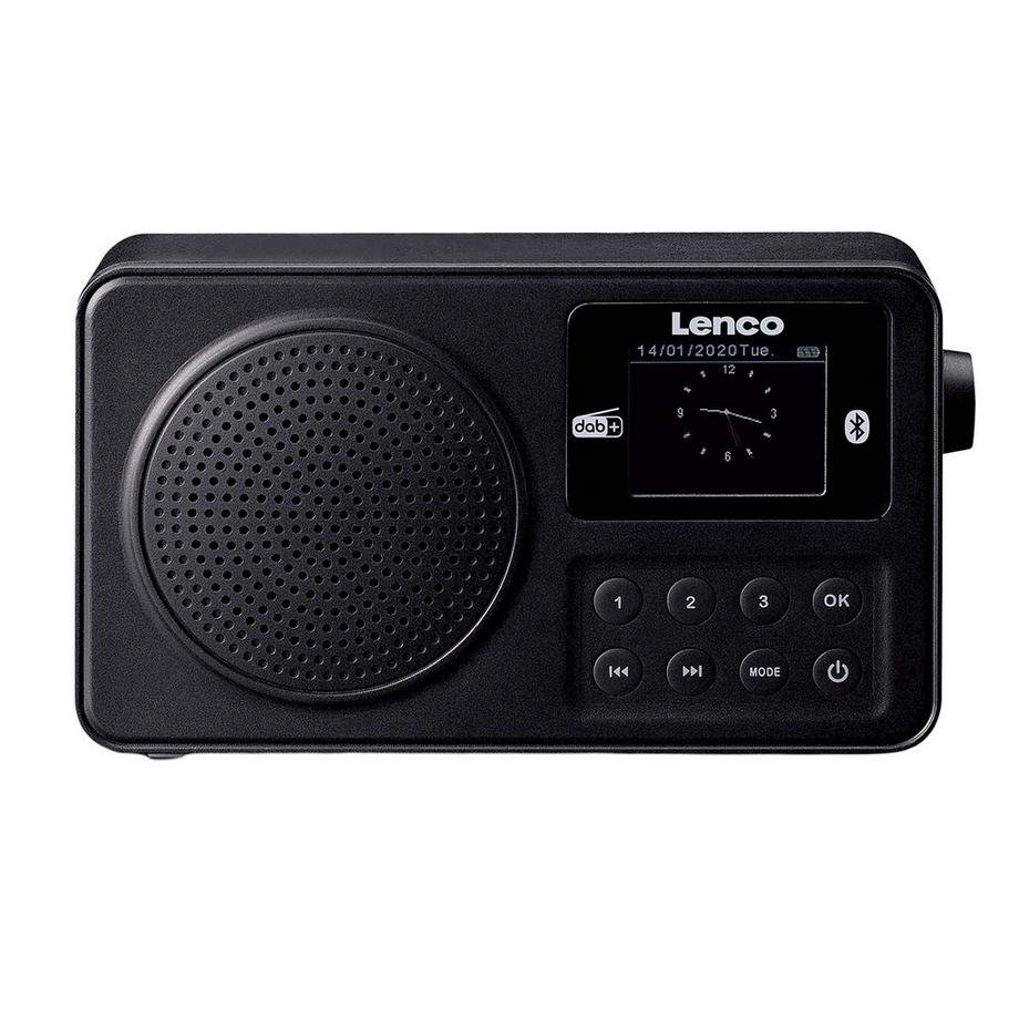 Lenco  Radio portatile DAB+/FM con Bluetooth e antenna telescopica 