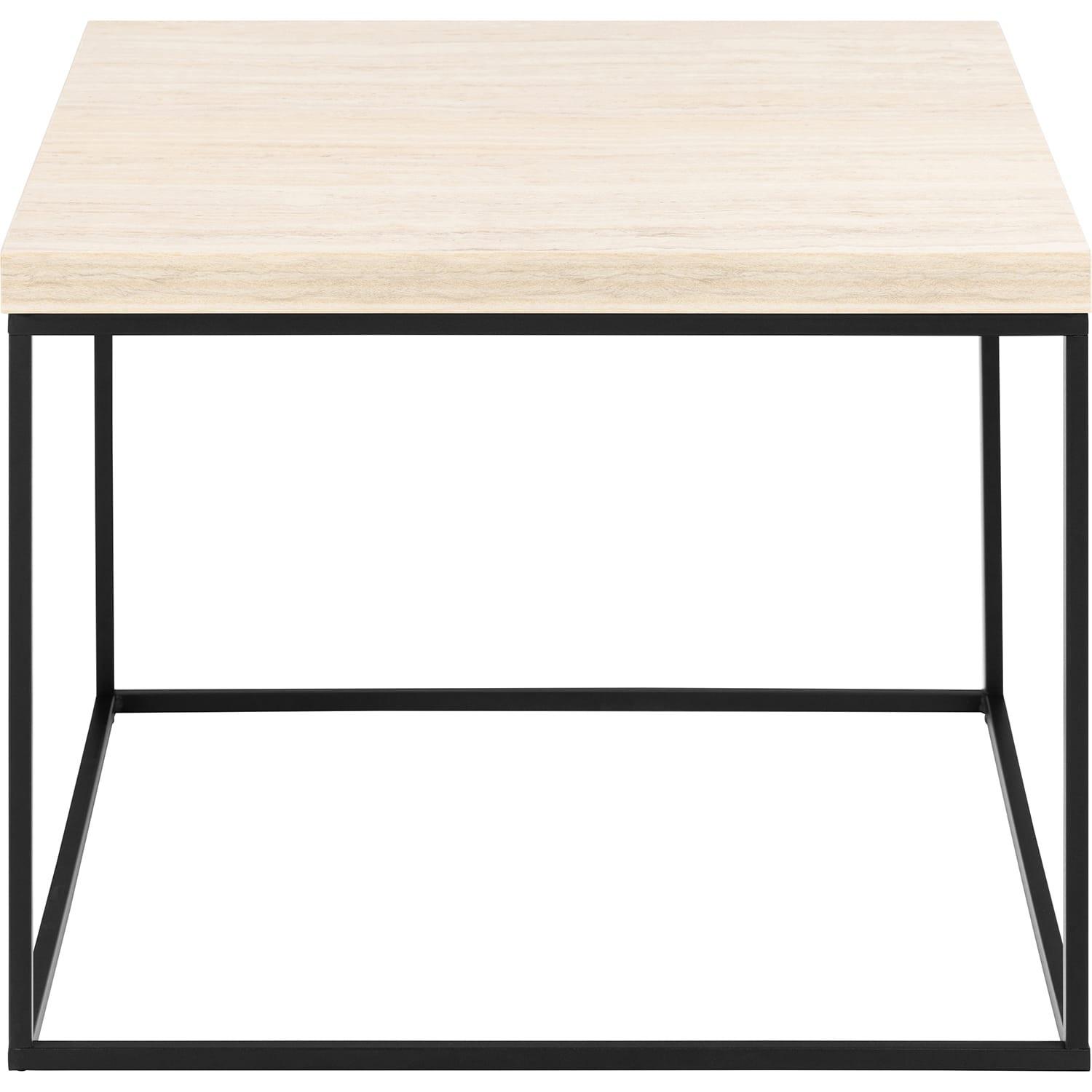 mutoni Table basse Brynlee beige 60x60  