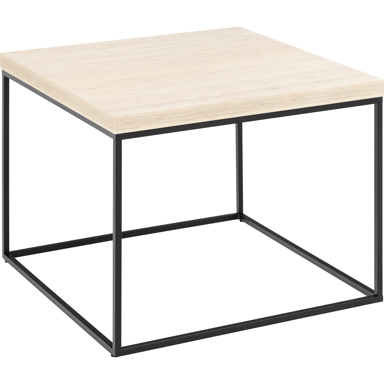 mutoni Table basse Brynlee beige 60x60  