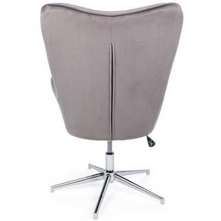 mutoni Fauteuil Farida Velvet gris  