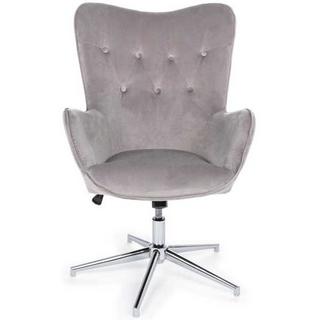 mutoni Fauteuil Farida Velvet gris  