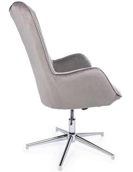 mutoni Fauteuil Farida Velvet gris  