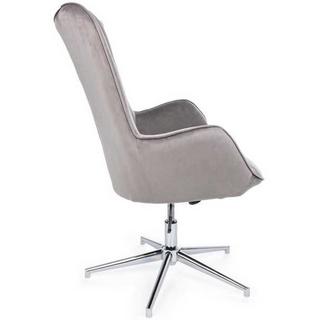 mutoni Fauteuil Farida Velvet gris  