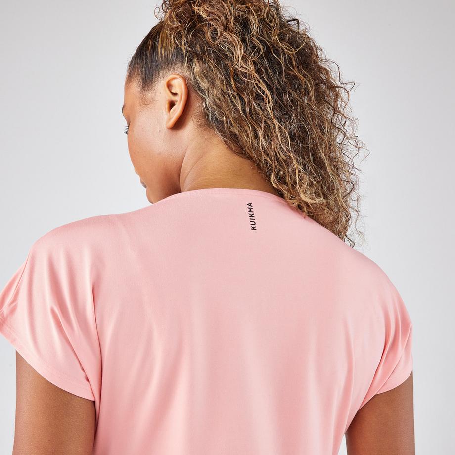 KUIKMA  T-shirt tennis femme TTS Dry F col rond synthétique 