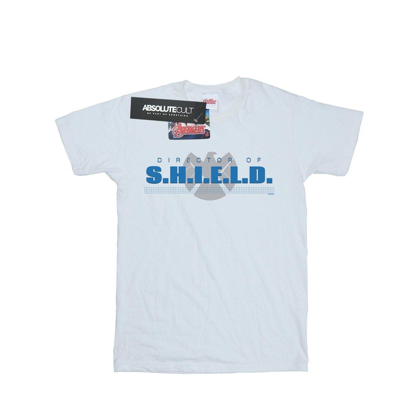 Image of Agents Of S.h.i.e.l.d. Director Of S.h.i.e.l.d. Tshirt Damen Weiss M