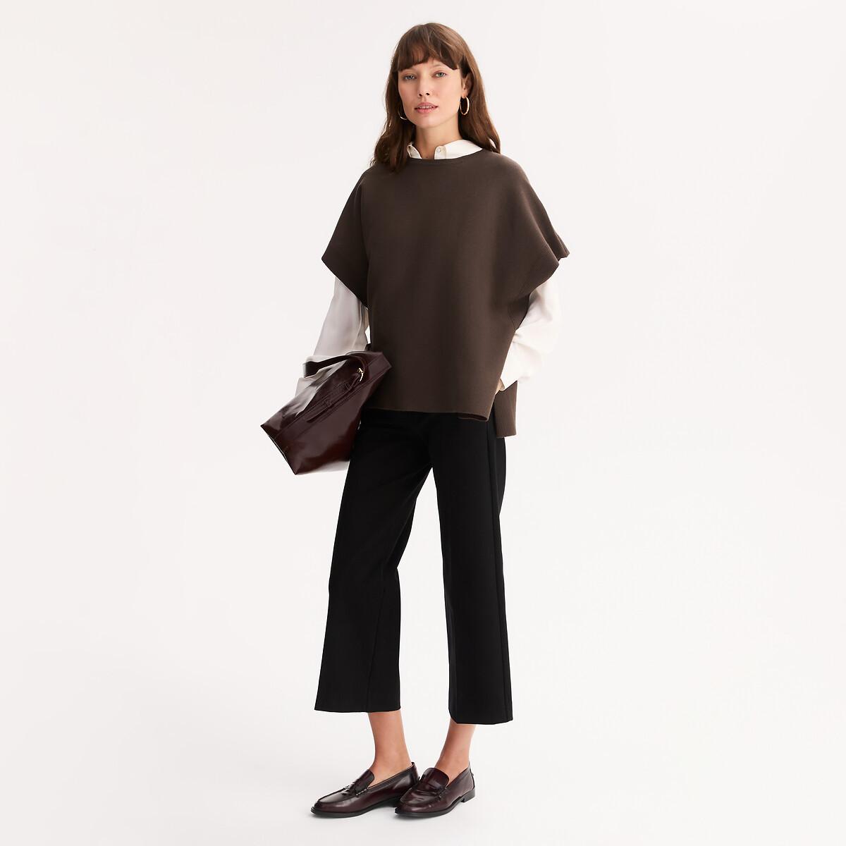 La Redoute Collections Poncho Rundhals  