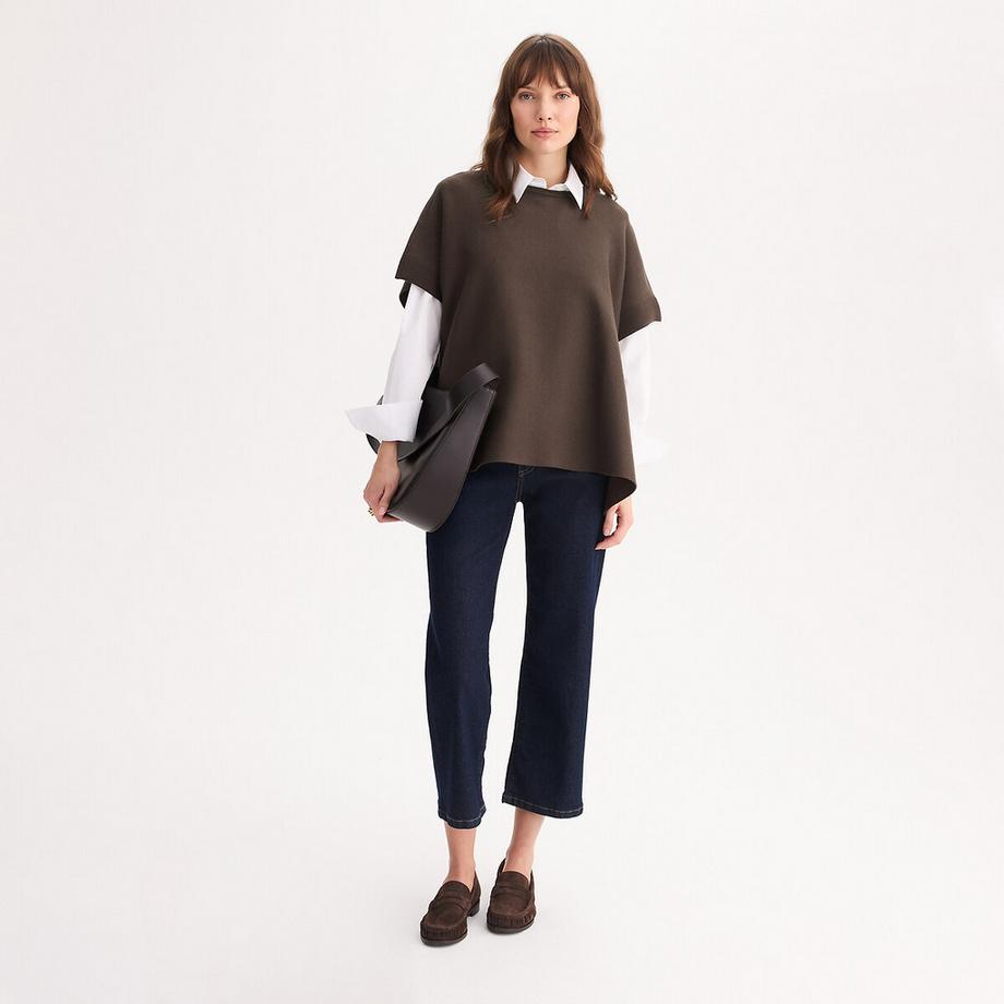 La Redoute Collections Poncho Col Rond  