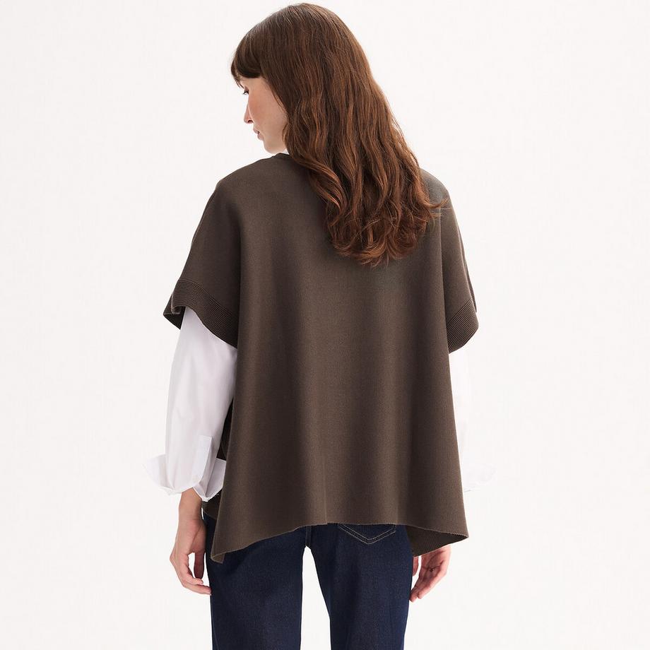 La Redoute Collections Poncho Col Rond  