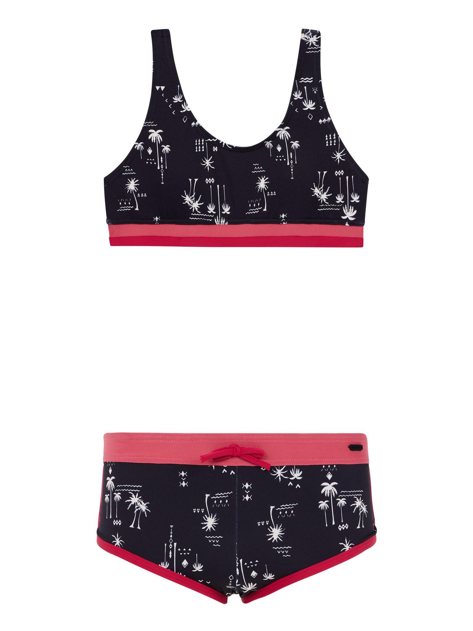 Image of Mädchen Bikini Prtphilla Unisex Schwarz 116