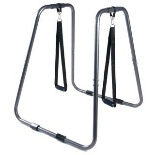 GladiatorFit  Dips-Station für Fitnesstraining aus verstärktem Stahl mit Gurten 