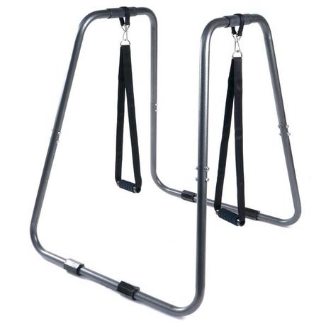 GladiatorFit  Dips-Station für Fitnesstraining aus verstärktem Stahl mit Gurten 