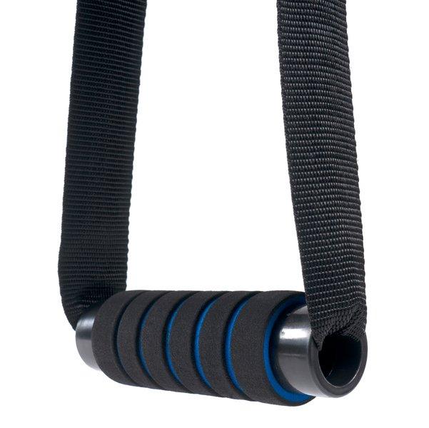 GladiatorFit  Dips-Station für Fitnesstraining aus verstärktem Stahl mit Gurten 