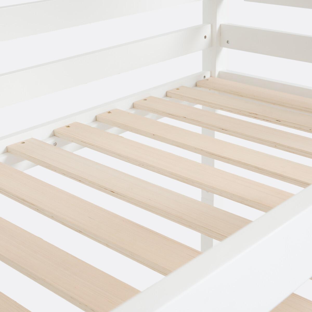 La Redoute Intérieurs Etagenbett Maysar mit 3 Liegeflächen und Lattenrosten  