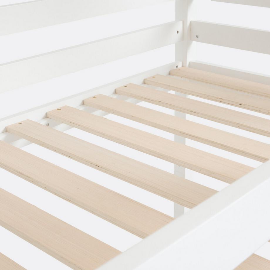 La Redoute Intérieurs Etagenbett Maysar mit 3 Liegeflächen und Lattenrosten  