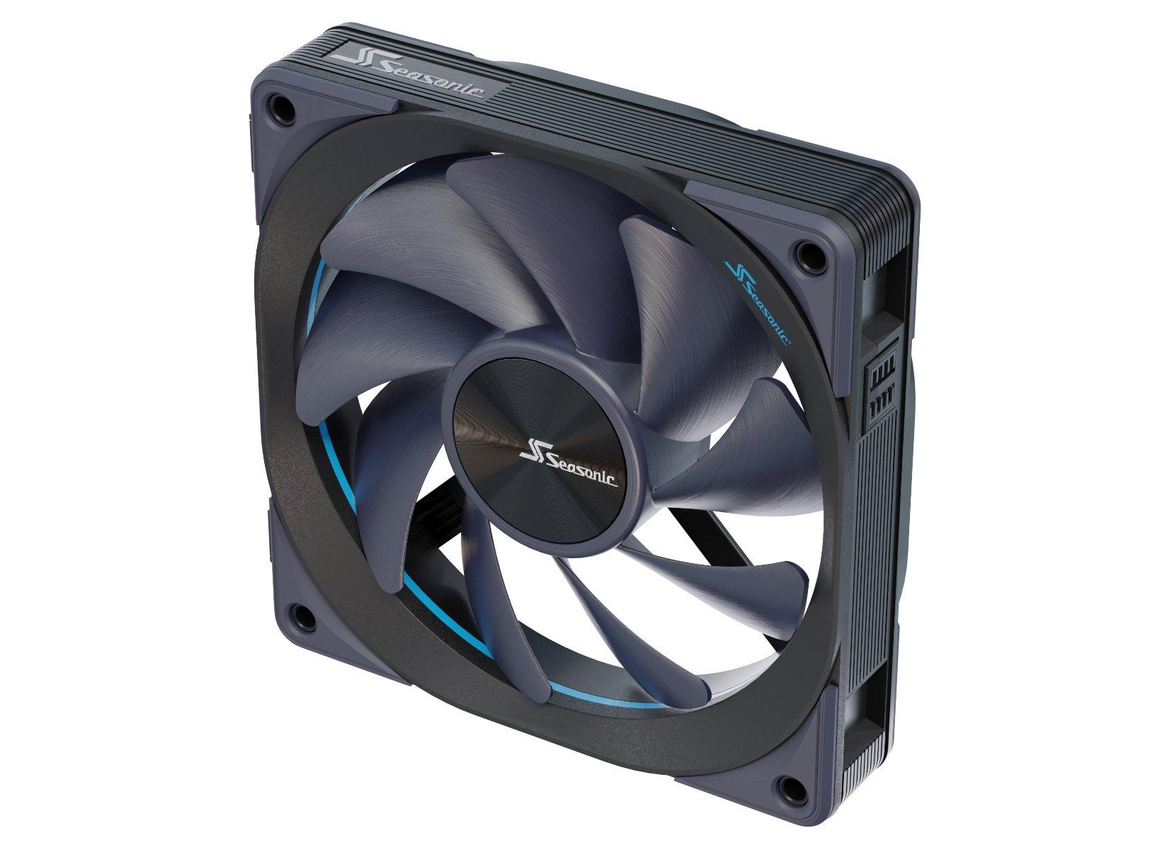 Seasonic  MagFlow 3-Fan Kit Computergehäuse Ventilator 12 cm Schwarz 3 Stück(e) 