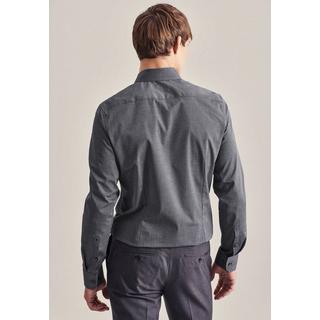 Seidensticker  Business Hemd Slim Fit Extra langer Arm Uni 