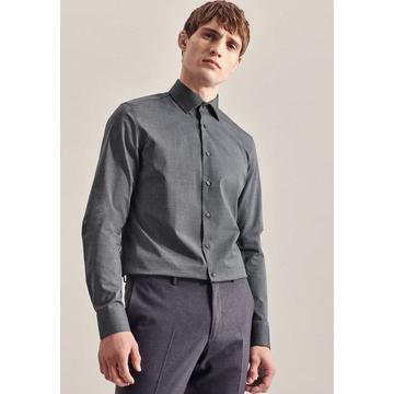 Business Hemd Slim Fit Extra langer Arm Uni