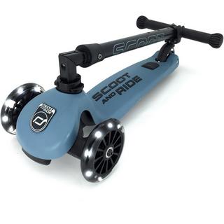 Scoot and Ride  Mini Highwaykick 3 LED Steel 