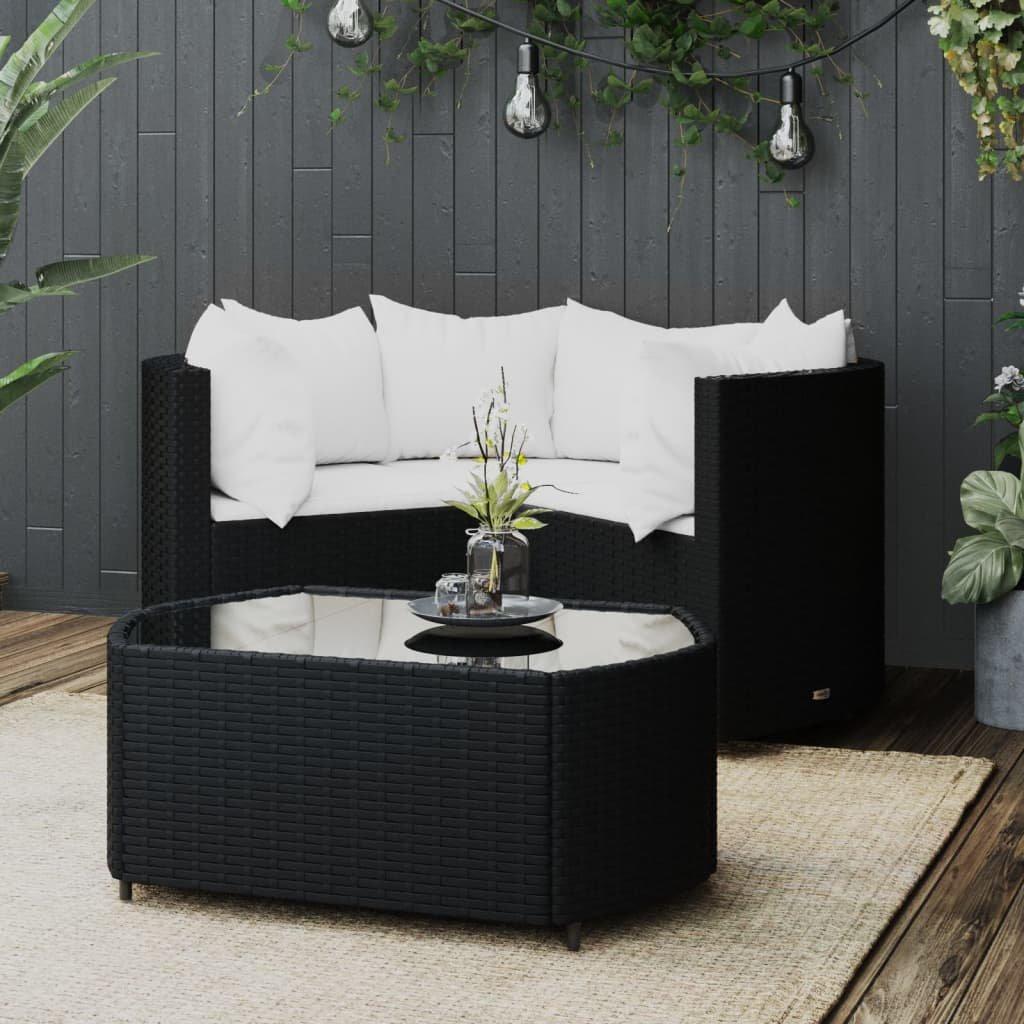 VidaXL Garten lounge set poly-rattan  