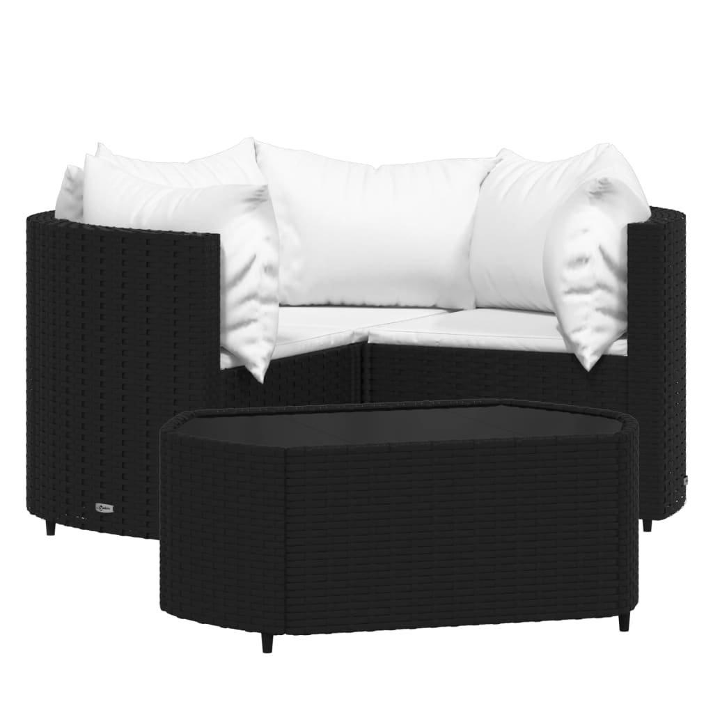 VidaXL Garten lounge set poly-rattan  