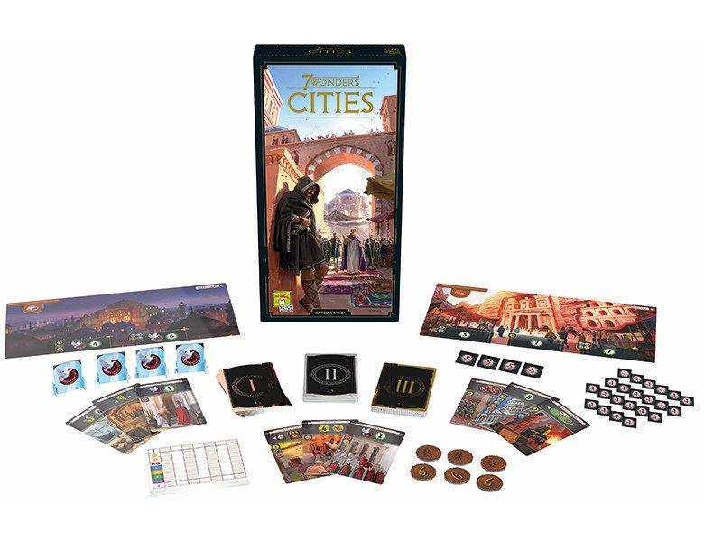 Asmodée  Spiele 7 Wonders Cities (2. Erweiterung) 