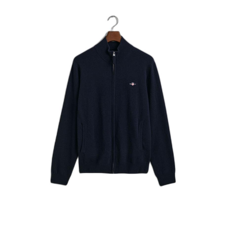 GANT Cardigan Zippé Superfine Lambswool  