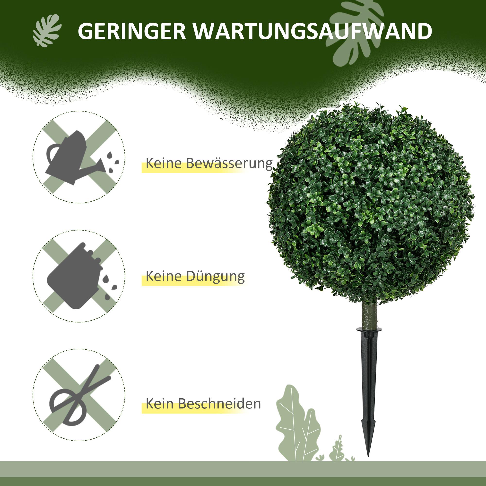 HOMCOM Künstlicher Buchsbaum  