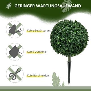 HOMCOM Künstlicher Buchsbaum  