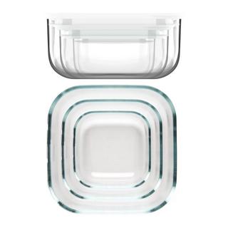 Guzzini Luftdichte Glasbehälter, 3 Stück  