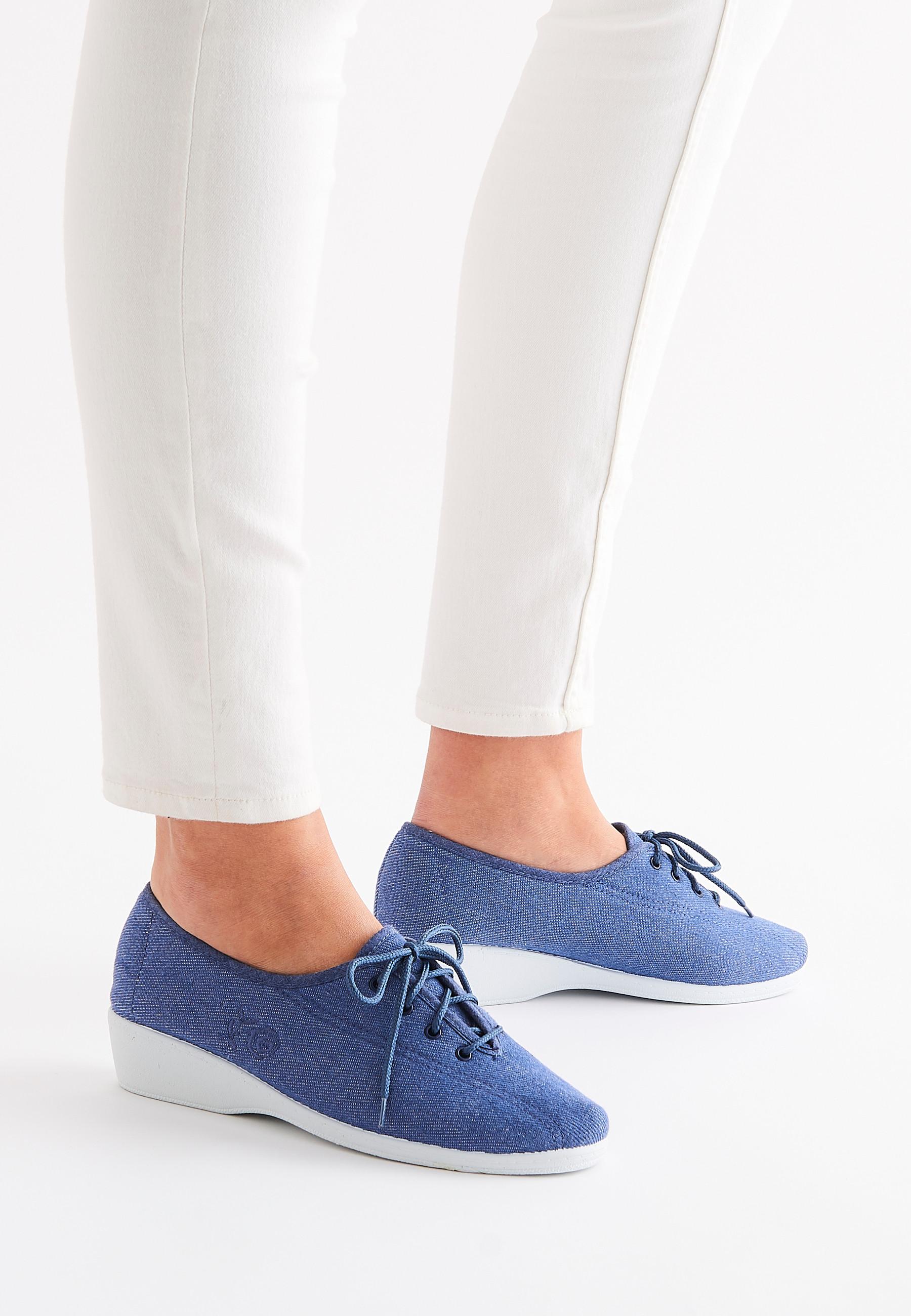Image of Derby-schnürschuhe. Unisex Blau 40