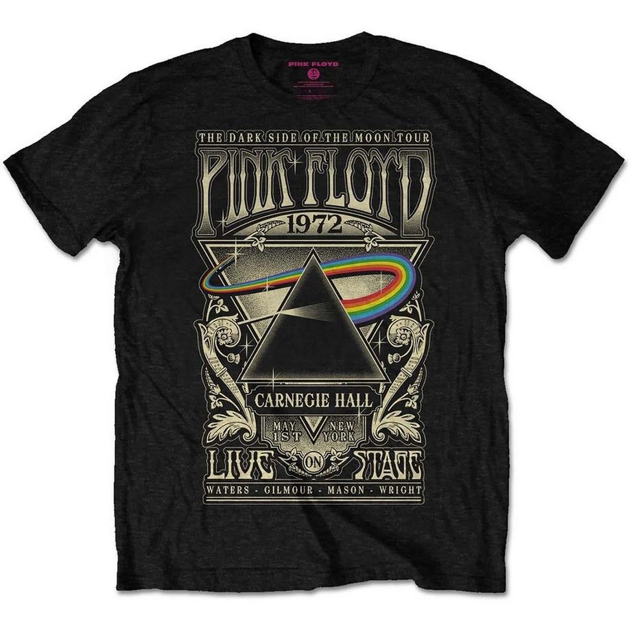 Pink Floyd Pink Floyd The Dark Side of the Moon Tour 1972 Carnegie Hall T-Shirt  