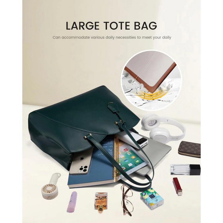 Only-bags.store Grosse Shopper Tasche mit Laptopfach  