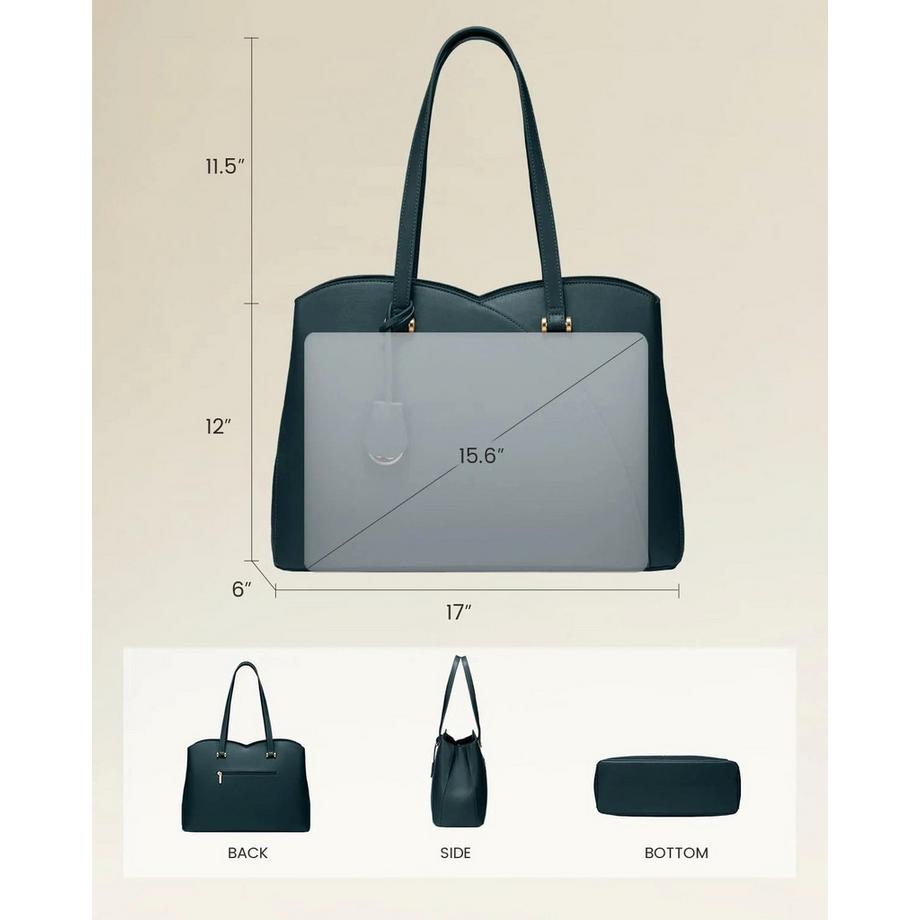 Only-bags.store Grosse Shopper Tasche mit Laptopfach  