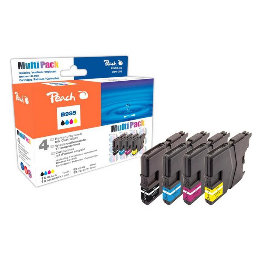 Peach  LC-985 (M, C, Y, BK, Tinte) 