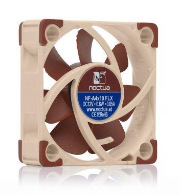 Noctua  NF-A4X10-FLX Computergehäuse Ventilator 4 cm Beige, Braun 1 Stück(e) 