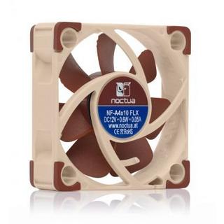 Noctua  NF-A4X10-FLX Computergehäuse Ventilator 4 cm Beige, Braun 1 Stück(e) 