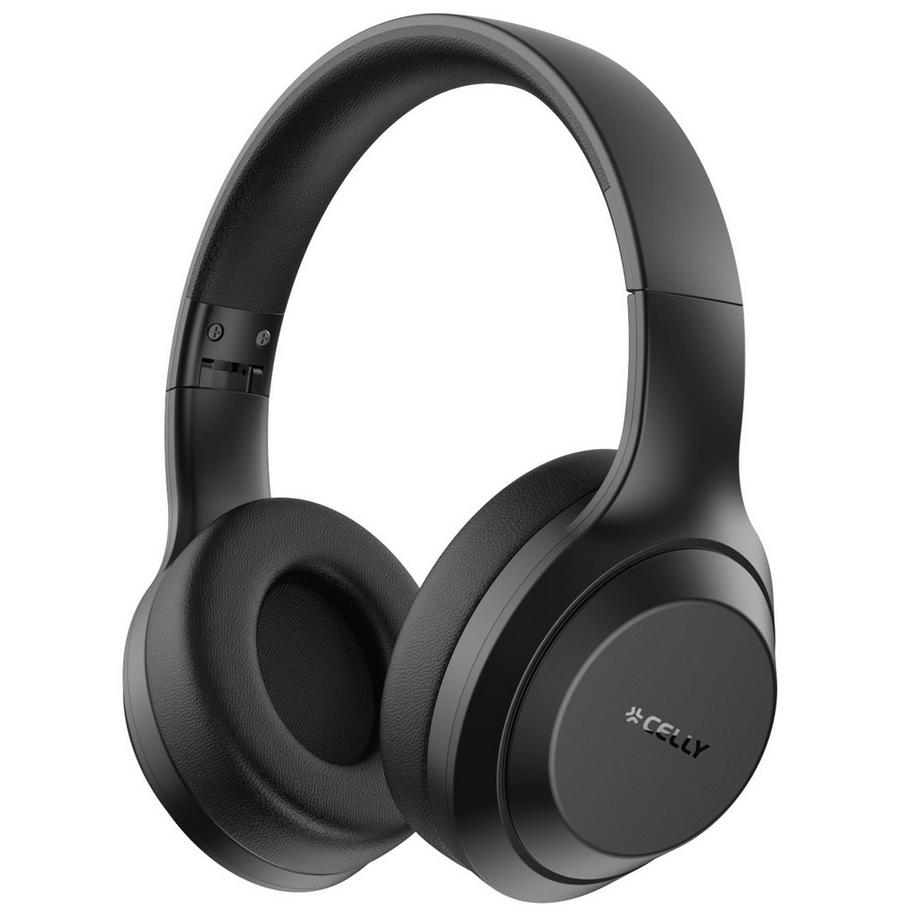 Celly  Wavebeat Wireless-Kopfhörer Over-Ear Schwarz 